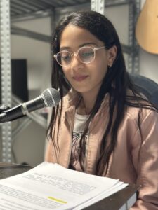 Protagonista del podcast