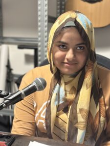Protagonista del podcast